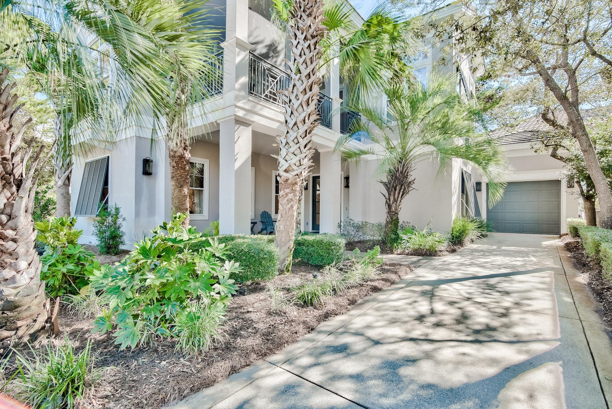 A wonderful opportunity to own your home at the beach south of Scenic Hwy 30A! Located in the gated community of the Village of White Cliffs, this custom designed beach retreat offers beautiful decor, a fully renovated kitchen, gracious outdoor spaces for entertaining, and a view of the gulf!  The recently renovated kitchen is the heart of the home and showcases custom cabinets, a Wolf range, a glorious marble island, and everything that you would want for those family gatherings at the beach. The home  features marble and hardwood floors, a vaulted ceiling in the Kitchen and living area, triple lock door systems, large walk-in shower and Jacuzzi tub in the master bath, custom lighting selected by the owners, and a garage. This gem was designed by Geoff Chick & built by Nelson Davis Homes.