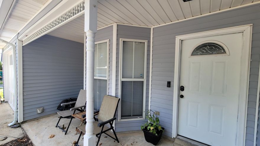 Perfect first home featuring split floorplan large bonus room/art studio or game room and beautiful stone woodburning fireplace.French doors lead to low maintenance backyard, jut break out the grill.  You can also enjoy the convenience of have a nearby community pool!  Community also features a boat storage area for residents. Convenient location less than 30 min to schools, beautiful beaches, shopping, as well as Eglin/Hurlburt/Duke Field and 7th SFG installations.   Shed sold as-is.  New roof nstalled  July 23, .Call today for your appointment to view this lovely home.