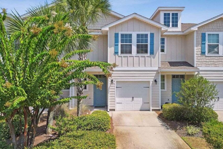 Welcome to Water Oaks Community!  This 3 bedroom, 2.5 bath townhome is nestled in the heart of Santa Rosa Beach just minutes away from South Walton's most beautiful beaches, the Choctawhatchee Bay, the hospital, shopping and restaurants!   The property features a covered front porch, one car garage, carpet and tile throughout, stainless steel appliances (new refrigerator and dishwasher), newly installed AC system and an open concept perfect for entertaining.    It is the lowest price townhome in the area and is a must see!