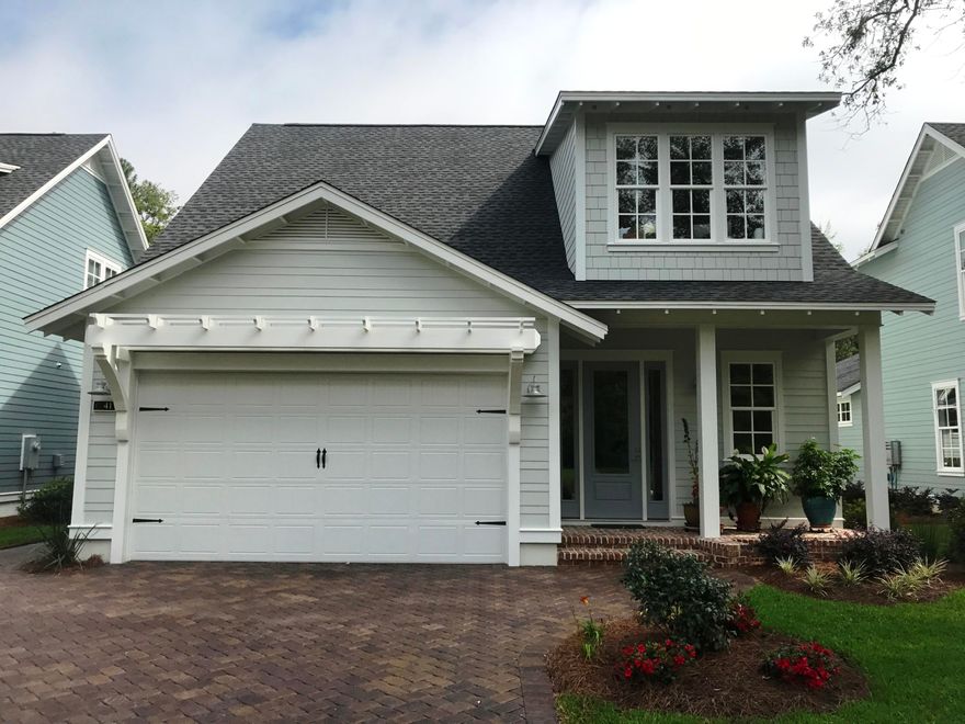 FINAL PHASE, LAST NEW HOME remaining in the beautiful community Carson Oaks! Known for its detailed construction, majestic 100 year Oaks & conveniently located near Sacred Heart Hospital. Located on a PREMIUM lot across from a large common area w/a pond and moss-draped Oaks, this home has a two-story layout consisting of 3br, 3.5bths, 2 car garage, large screened porch(15x14) & detailed finishes throughout. Open layout has an Island kitchen w/adjacent Dining room boasting a stylish 12'ft wide cased opening flowing into the spacious living room. As a bonus, master bedroom on 1st floor & foam insulated attic! Contract now & place your fingerprint on this home by choosing interior features. HOA fees include lawn care, community pool, park, dock, boat launch & boat storage on Mack Bayou.