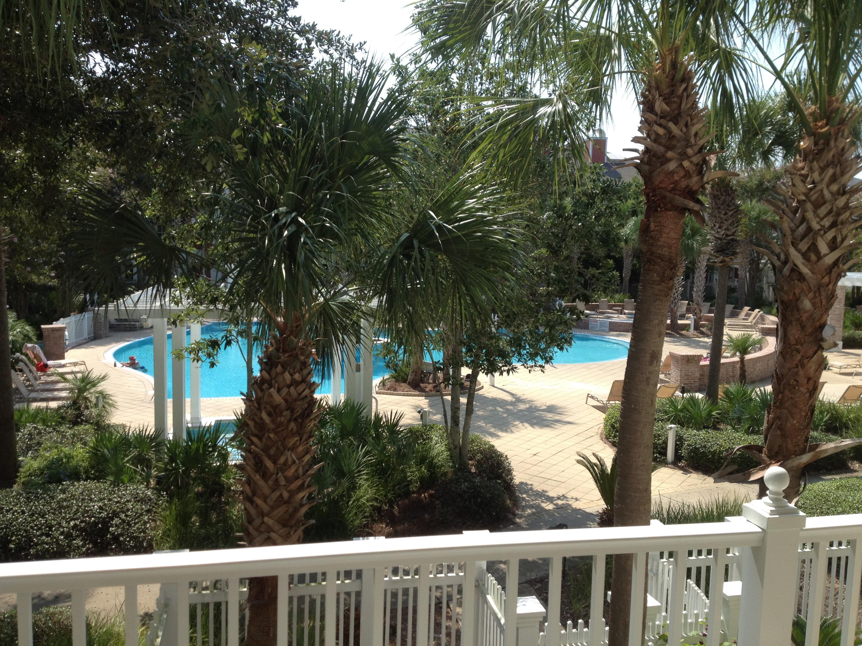 Studio condo located on the 4th floor overlooking the pool and amenities terrace which also has a fitness center and beautiful lawn and grilling area. This rental ready condo includes a queen size bed, sleeper sofa, chair, coffee table, small dining table for two, flat screen tv, and a kitchenette equipped with a mini fridge, coffee maker, sink, and microwave. Condo is located in The Village of Baytowne Wharf with restaurants, shopping, entertainment, and year-round special events.