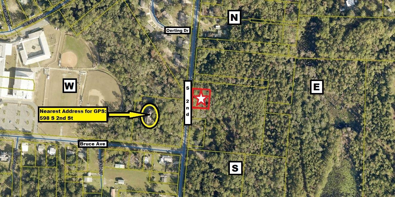Apx. .3 acre lot located in Defuniak Springs city limits priced to sell. There is a slope to the property and a portion is located in Flood Zone A. Property is located in Defuniak Springs city limits, so no manufactured homes allowed. Buyer to perform due diligence.