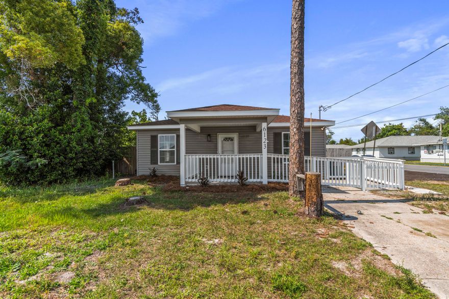 Don't miss this great opportunity!!!! This home was built in 2012 by the owner on a huge 75 x 150 lot. This home comes with a fully remodeled kitchen with new quartz countertops, stainless steel appliances, and new cabinets as well as new floors, all new light fixtures, new bathrooms and a huge fenced in backyard. This property could be zoned commercial as it would be perfect for a small office. There is plenty of space to add parking and any out buildings that may be needed. With its close proximity to the Tyndall, shopping, dining, schools, and Mexico Beach, this property won't last long. Schedule your showing today.