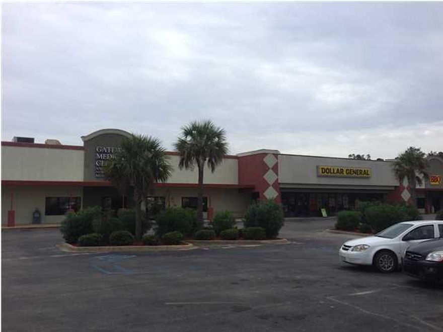 Great retail end cap unit with high ceilings, two glass offices and large retail floor. There are male and female restrooms with a break area. Formerly used as CITI Bank.