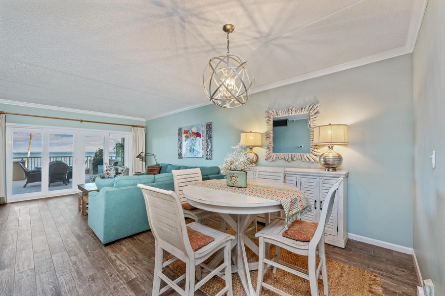 Stunning 2 bedroom, 2 bathroom condo with oversized balcony in Players Club at Sandestin. This well-kept residence offers unparalleled bay and golf course views, while an open floor plan creates a relaxed flow, with numerous large windows and doors providing an abundance of natural light. A spacious main living space opens to a generous dining area and well-appointed kitchen. The master suite features a roomy bathroom; boasting split vanities and a walk-in shower. A second guest suite with bathroom completes the interior space. Sandestin offers 4 championship golf courses, a first class tennis center, full service marina with water sports, fitness center, gorgeous sugar white sand beaches, along with world class dining, shopping, and entertainment at the Village of Baytowne Wharf,