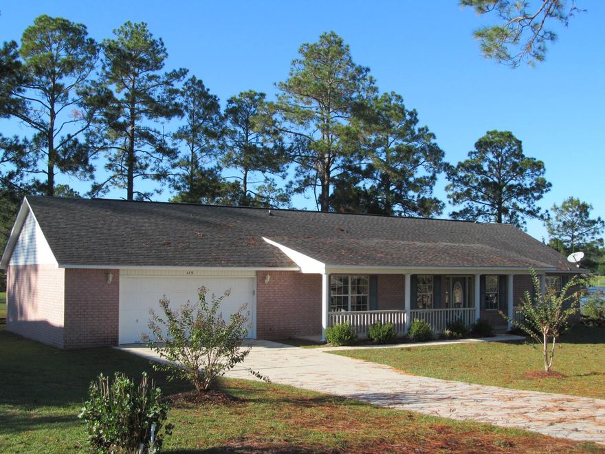 Attractive brick ( low maintenance) waterfront home on the big lake at Ten Lake Estates. 3 bedroom, 2 bath with over sized attached garage and screened porch that overlooks the lake. The master bath includes garden style tub, his and hers walk in closets and detached shower. One way in & one way out gives the neighborhood a gated community feel. Perfect for evening walks or riding your bicycle. This lake is famous for monster size bass & bream! if you love to fish then this is the place for you !!!! Easy to show. Priced to sell.