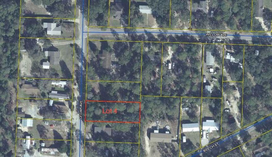 This .34 Acre vacant lot is located in the Choctaw Beach area of Freeport and is just down the road from the Choctawhatchee Bay. The lot is high and dry and ready for your new dream home.