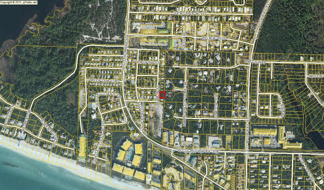 INVESTOR ALERT!! Two family owned lots available in Blue Mountain Beach. Can be purchased together or separately. Great opportunity for a builder or family members/friends who want to build near each other or build on two lots. No build out time. NO HOA FEES. Potential Gulf View; 400 yard walk to the beach. Water and sewer available. Flood Zone X. Come experience all that 30A has to offer - incredible beaches, miles of bike trails, state parks, preserves & state forests, coastal dune lakes, great great restaurants, world class shopping and much more. All information and dimensions to be verified by Buyer.