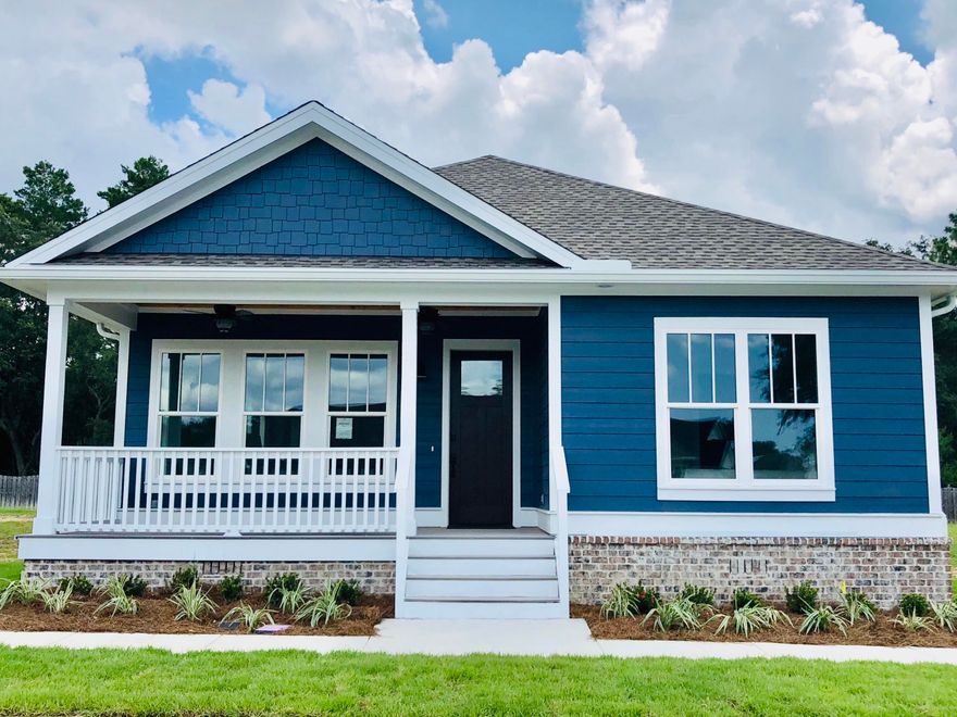 Newly staged and ready to move in. This beautiful new 4 bedroom, two bathroom, 1834 square feet home boast wood look tile, quartz counter tops, custom cabinetry and plantation shutters. It also includes impact glass windows, 2x6 exterior walls, 10' foot ceilings and Hardie Siding. The Parkview Place neighborhood is unlike any neighborhood in our area. It hearkens back to the days in small towns where life was more about making friends & relaxing, while sitting on the front porch sipping lemonade.