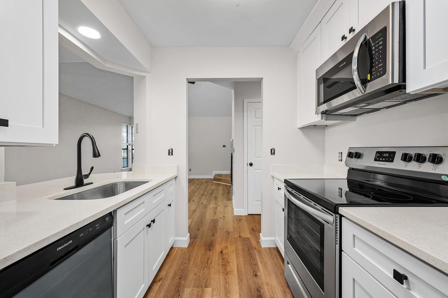 Welcome to this stunningly renovated 3 bedroom, 2 bathroom townhome! Located conveniently close to Eglin AFB and the back gate of Hurlburt Field, you will have easy access to your job as well as all the nearby shopping and entertainment! This home has been completely transformed with new luxury vinyl plank flooring and quartz countertops in both the kitchen and bathrooms. The downstairs bathroom features an updated tiled shower. Upstairs you'll find two bedrooms plus a full bath complete with tiled shower/tub combo This is a limited service listing for purposes of listing the property on MLS only, the property is owned and managed by the listing agent and interested parties will be working directly with the owner/agent and will not be entering into a lease agreement with BHHS PenFed Realty