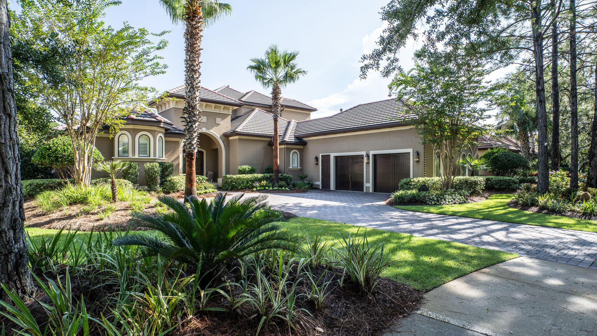 An Absolutely Stunning Custom Built Lake Front Home with Awesome views of the 5th hole at Beautiful Burnt Pine...Sandestin's most exclusive Golf Course Community! Meticulously kept, with no expense spared on recent upgrades this impressive property shines from the moment you see its Beautiful Landscaping, Paver Stone Driveway, and Exterior Design. Inside, the fabulous finishes, great layout, wonderful amenities, and extensive windows create an incredible living space to enjoy! The enclosed Pool with Lanai & adjacent fully equipped Summer Kitchen helps provide a soothing light level and brings the outdoors in. Complete your day by viewing Gorgeous Sunsets over the water from the oversized upstairs balcony. Come see it today, make it yours, and love it forever!