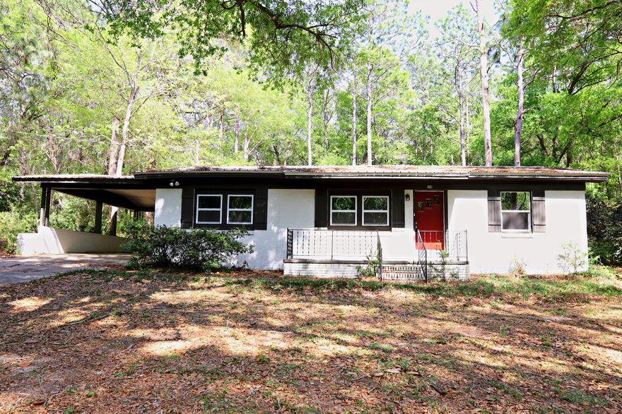 Handyman special! Large residential lot. Close to schools and shopping. Newer previous remodel. Block construction and metal roof. Carport and separate RV/Boat storage covered parking. Buyer to verify all data and dimensions.
