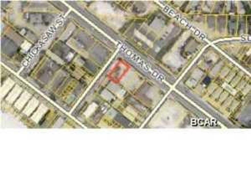 Vacant commercial lot located on busy corner. Many opportunities exist on this property for a commercial building with 50 feet of frontage and 100 feet of depth. This lot can be purchased at a low price per frontage foot and is prime for commercial development. Go show, bring offer.