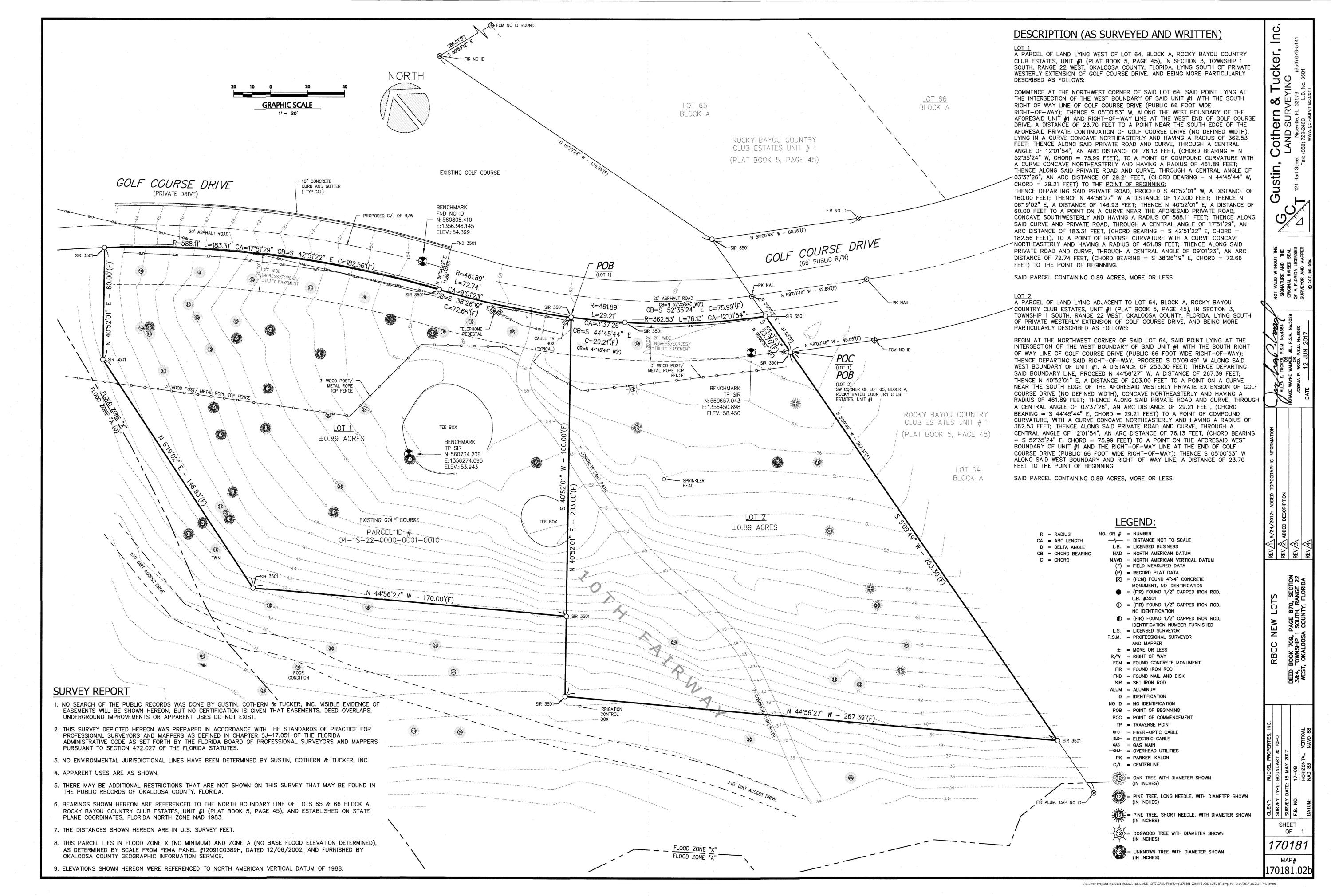 ROCKY BAYOU COUNTRY CLUB ESTATES 1 - Land