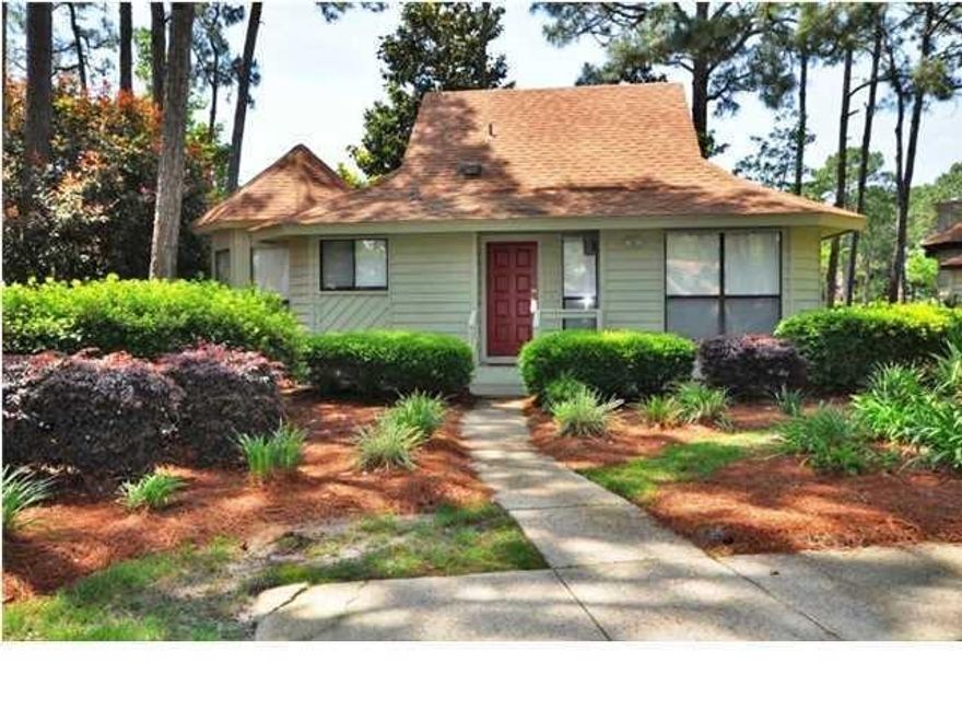 REDUCED TO SELL!!This is a ''RARE OPPORTUNITY'' to own a beautiful resort home on the 5th green of Sandestin's The Links golf course. Imagine owning a beautiful home on one of the finest golf courses in the country at an extremely reasonable price. If you are looking for a primary residence, resort rental, vacation home, or a combination this property offers at an outstanding value! This home is designed for entertaining, yet cozy enough to be easily manageable. Watch golfers from around the world passing by...and wishing they were you. Go out to dinner at world class restaurants, visit the bank, go to the beach or marina and go to the grocery for tonight's party all in your private golf car