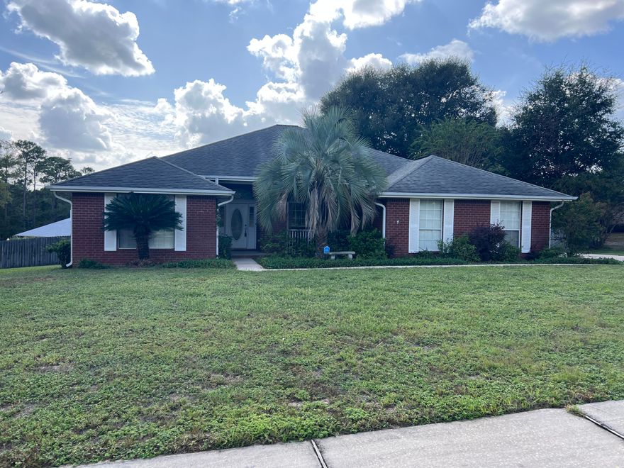 Highly desirable Silver Oaks subdivision features 4/2 floor plan on huge corner lot. Open concept living and large bedrooms. Fireplace for cozy Florida winters. 2 car garage, privacy fenced back yard. Large open deck for outdoor entertaining. This floor plan features a split bedroom for privacy, formal dining, eat in kitchen area and breakfast bar. Community pool and so much more. Oversized driveway and mature landscaping. No inside smoking or vaping. Pets may be allowed with, photos, approval and a $400 non-refundable pet fee. View Rental Requirements, schedule a showing or apply online at www.RentwithBSR.com