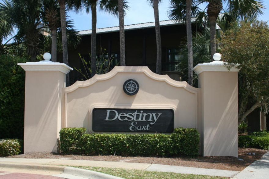 One of the last lots left on the front tier of Destiny East, closest to the beach!! Gated community with fabulous pool area and playground, tennis courts and clubhouse. The clubhouse includes a gathering area and media room. There is also a second pool for the neighborhood on Scenic Hwy 98.