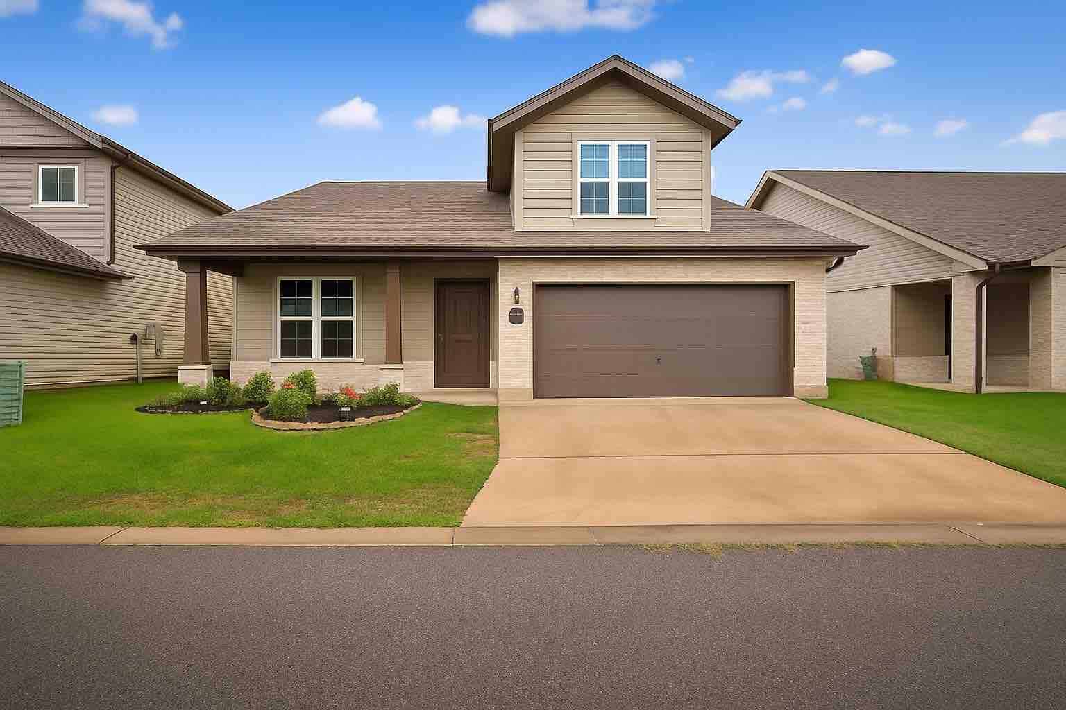 ***** ASSUMABLE VA LOAN AT 2.75%! *****Stunning 4BR / 2.5BA - Move-In Ready! This beautifully maintained home offers recessed lighting throughout, two spacious living areas, a gourmet kitchen with massive island, stainless steel appliances, granite counters, and designer lighting. Main-floor laundry and guest half bath add convenience.Upstairs, all bedrooms offer privacy, ceiling fans, and natural light. The luxurious primary suite features vaulted ceilings, an oversized tiled shower, dual granite vanities, and a huge walk-in closet. There is also durable LVP flooring all throughout. Style, comfort, and space - schedule your private showing today!