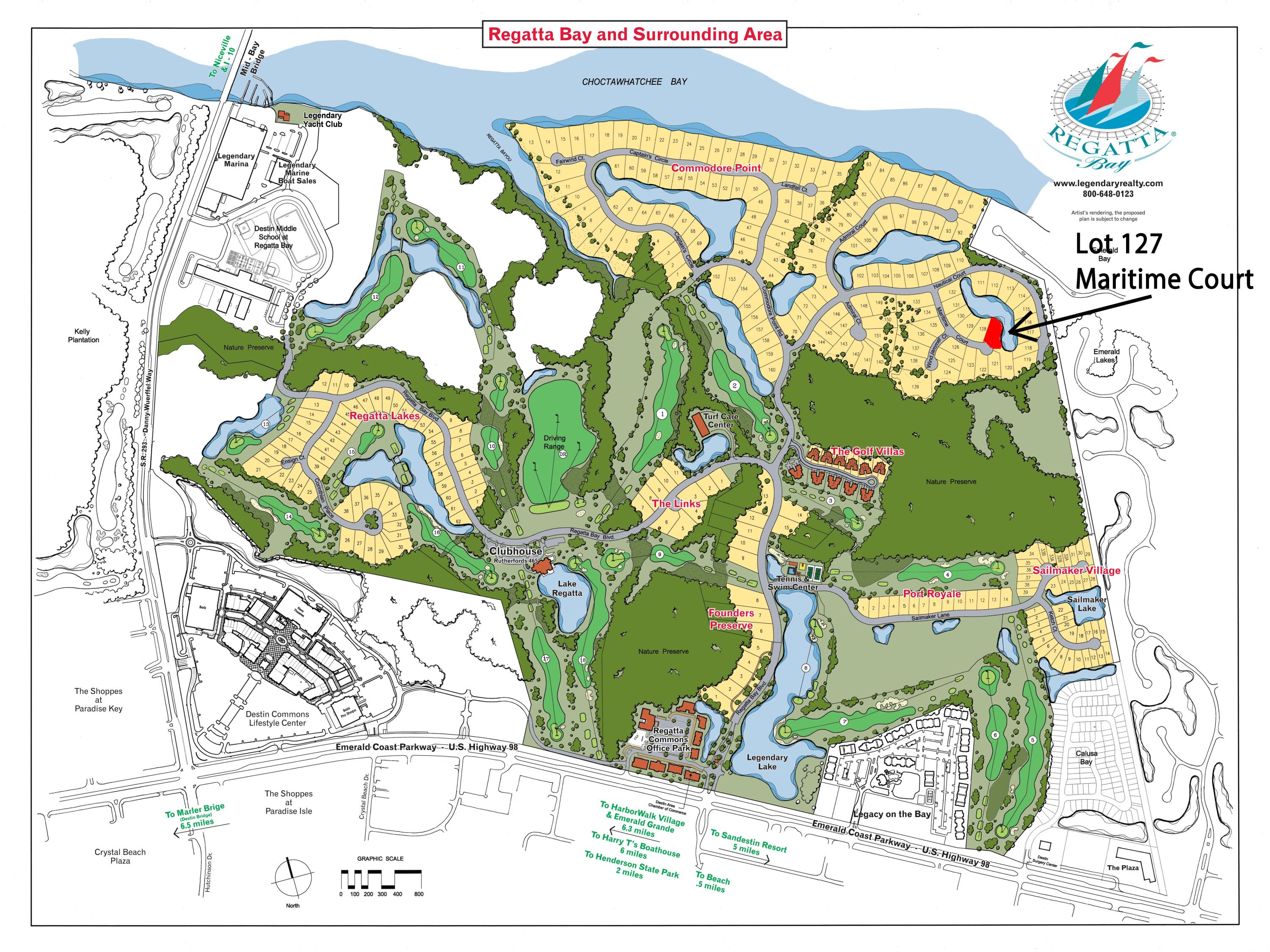 COMMODORE POINT S/D - Land