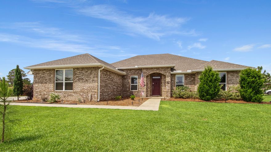 Welcome to 38 Fairway Crossing--a beautifully updated 4-bedroom, 3-bath home located in the sought-after gated golf course community of Windswept Estates. Nestled on a generous .67-acre lot, this 2,513 sq ft home has just been completely repainted inside, giving it a crisp, clean feel that's truly move-in ready.The open layout offers both elegance and comfort with quartz countertops, an extended patio perfect for gatherings, and a fully fenced backyard ideal for kids, pets, or peaceful mornings with coffee in hand. Thoughtful upgrades like gutters, attic stairs, and a 220 amp plug with a dedicated breaker in the garage add convenience and functionality to this already impressive property. Windswept Estates is known for its tranquil setting, upscale homes, and impressive amenitiesincluding a clubhouse, resort-style pool, tennis and pickleball courts, basketball courts, playground, and lively weekly food truck nights. Whether you're teeing off on the championship golf course or enjoying a neighborhood stroll, this community offers something for everyone.

Homes this well-maintained and stylish don't stay on the market for longschedule your showing today and come experience the comfort, charm, and lifestyle that 38 Fairway Crossing has to offer!
