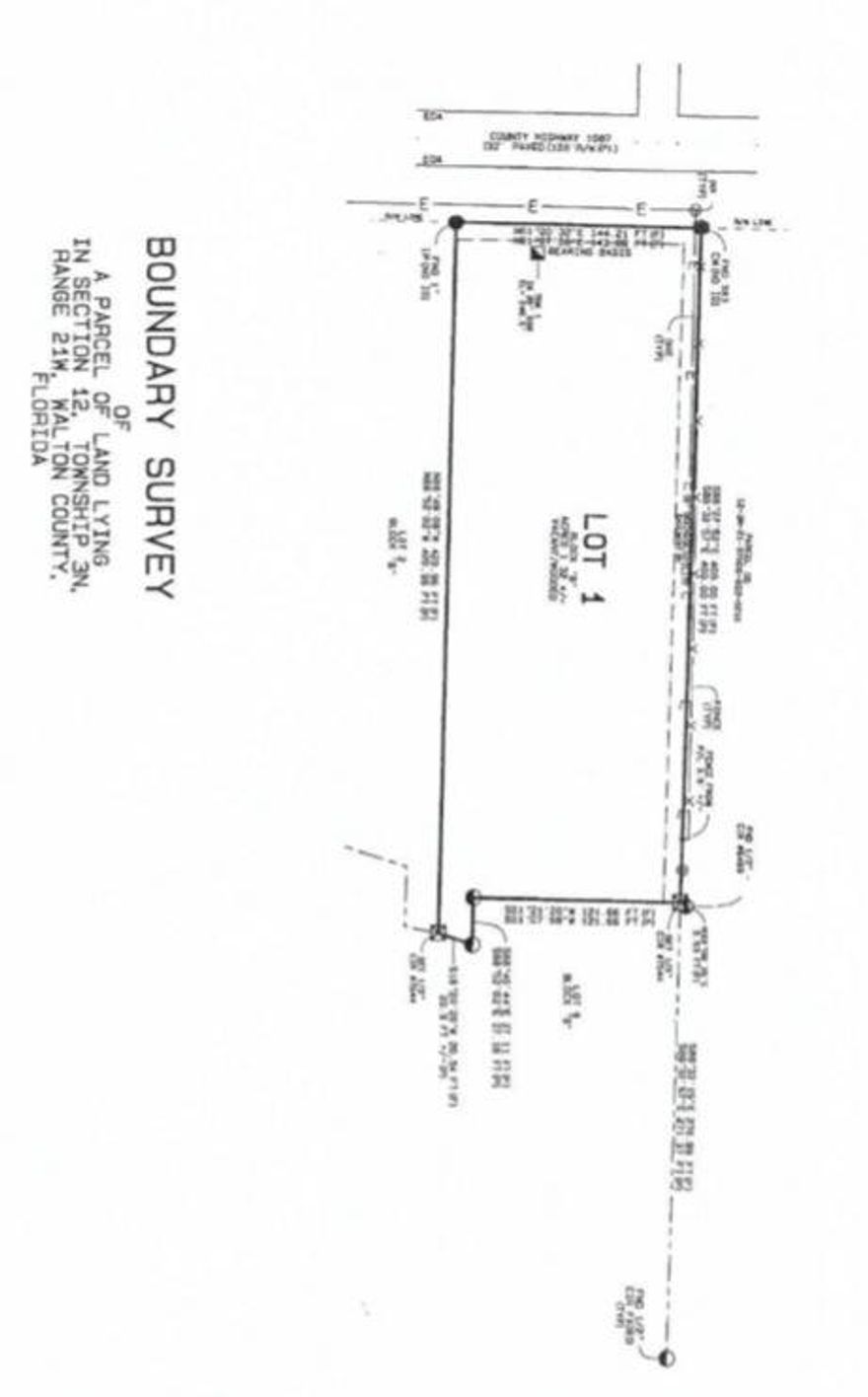 Beautiful buildable lot with direct access to New Harmony Road (Co Hwy 1087) with approx 1.32 wooded acres. There is plenty of space to build your new home, and if you're looking for more land, an additional adjacent lot is available for sale to expand your homestead, build a workshop or an additional residence for multi-generational living. This property is located about two miles north of Hwy 90 and only four and a half miles to the Interstate access point! Mossy Head is about 14 miles to historic DeFuniak Springs. This location offers country living with amenities nearby and only 33 miles to the beautiful, white sandy beaches of Destin. The seller says there is a small creek at the back of the property. Mature trees and a level lot make this a perfect site for your new home. All information provided believed to be accurate; buyer to verify all facts deemed important.