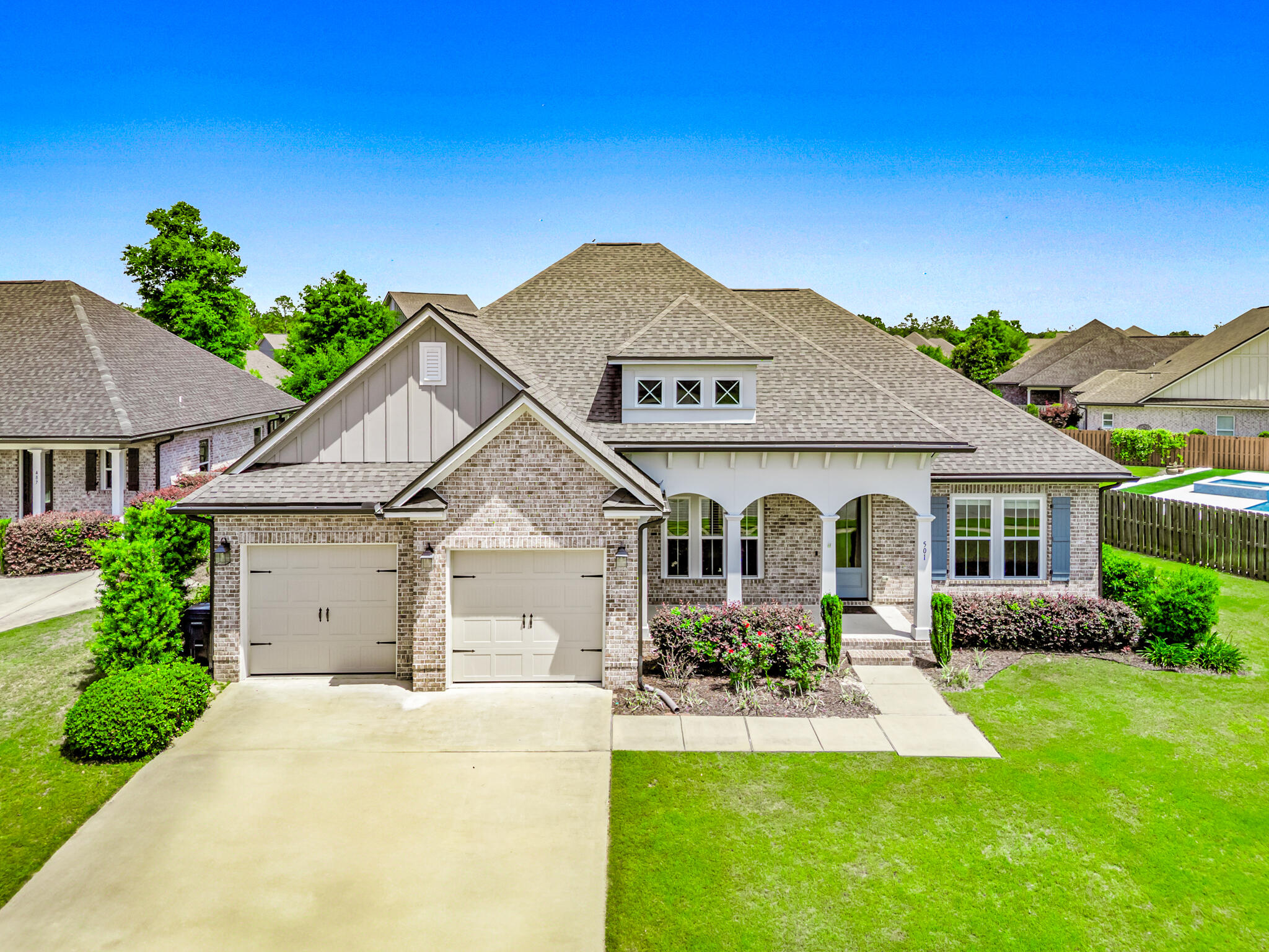 This move-in-ready Randy Wise home in The Meadows at Hammock Bay offers over 2,500 square feet of beautifully designed living space, all on one level. The thoughtfully designed four-bedroom, three-bathroom home with a private office features an open-concept layout perfect for entertaining. Numerous upgrades in the kitchen, bathrooms, and throughout the home.Located in the desirable Hammock Bay community, this home includes amenities such as miles of walking paths, fitness center, basketball, tennis, and pickleball courts, three resort-style pools, a clubhouse, a bay pier, a general store, Props Brewery, an events stage, food trucks, and a sports park. Don't miss out--call today!