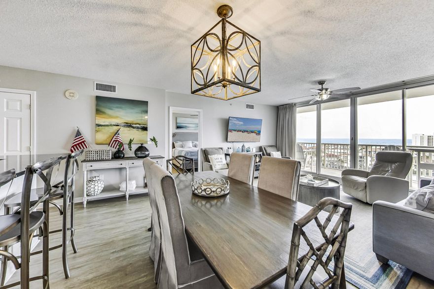 Discover the epitome of luxury in this stunning 9th-floor, 3-bedroom unit, boasting panoramic lake and gulf views. Perfect as a primary residence, second home, or a lucrative vacation rental, it's to the Destin Harbor's top-notch dining, night life, shopping on the Harborwalk and opposite Big Kahuna's Water Park. Conveniently located right off the elevator, this unit is a ''rental machine'' with premium amenities - tennis courts, gym, Tiki Bar, Spa, sauna, multiple pools, game room, and 24/7 security. Enjoy all Pelican Beach Resort facilities, mesmerizing sunsets from a spacious balcony, and VA financing approval. This property is a unique lifestyle investment! Welcome to your luxurious sanctuary in the sky! This highly coveted, three-bedroom unit is majestically perched on the 9th floor, offering breathtaking, panoramic views of both the serene lake and the expansive gulf. 

Envision enjoying the tranquility of a second home, the comfort of a primary residence, or the profitable venture of a vacation rental investment property - this versatile retreat can accommodate all three. Positioned in the heart of Destin, this unit is mere steps from the vibrant Destin Harbor, a hotspot for divine restaurants, and world-class shopping experiences.

The fun doesn't end there - you're located directly opposite the thrilling Big Kahuna's Water Park. Spend your days splashing in the waves or indulge in the exciting attractions just across the street. Convenience is paramount in this building, with this unit perfectly positioned right off the elevator, reducing travel time and increasing ease of access. 

The building's amenities will leave you spoiled for choice. Stay active on the tennis courts or in the well-equipped gym, unwind at the Tiki Bar Café or the soothing Spa, and enjoy a refreshing plunge in one of the several pools. Discover relaxation in the sauna or engage in friendly competition in the game room. If you desire social interactions or a serene place to read a book, the community room has you covered. Rest assured with round-the-clock security and a secure parking garage, adding to your peace of mind. 

Owners have the added benefit of utilizing all the amenities at Pelican Beach Resort, expanding your options for recreation and leisure. Fondly known as a "rental machine", this unit stands as an incredible opportunity for those looking to invest in property with a strong rental yield.

To top it all off, the unit boasts an oversized balcony that offers not just additional living space but a front-row seat to the most picturesque sunset views you'll ever witness. These unbelievable views, coupled with the seamless indoor-outdoor living, make this a gem that stands out in the market. 

Uniquely, this building also holds VA financing approval, making the dream of homeownership attainable for veterans and service members.

This three-bedroom unit is not just a home, but a lifestyle investment. Embrace the blend of comfort, convenience, luxury, and the freedom this property presents. Hurry, a property of this caliber will not be on the market for long! to your luxurious sanctuary in the sky! This highly coveted, three-bedroom unit is majestically perched on the 9th floor, offering breathtaking, panoramic views of both the serene lake and the expansive gulf. 

Envision enjoying the tranquility of a second home, the comfort of a primary residence, or the profitable venture of a vacation rental investment property - this versatile retreat can accommodate all three. Positioned in the heart of Destin, this unit is mere steps from the vibrant Destin Harbor, a hotspot for divine restaurants, and world-class shopping experiences.

The fun doesn't end there - you're located directly opposite the thrilling Big Kahuna's Water Park. Spend your days splashing in the waves or indulge in the exciting attractions just across the street. Convenience is paramount in this building, with this unit perfectly positioned right off the elevator, reducing travel time and increasing ease of access. 

The building's amenities will leave you spoiled for choice. Stay active on the tennis courts or in the well-equipped gym, unwind at the Tiki Bar Café or the soothing Spa, and enjoy a refreshing plunge in one of the several pools. Discover relaxation in the sauna or engage in friendly competition in the game room. If you desire social interactions or a serene place to read a book, the community room has you covered. Rest assured with round-the-clock security and a secure parking garage, adding to your peace of mind. 

Owners have the added benefit of utilizing all the amenities at Pelican Beach Resort, expanding your options for recreation and leisure. Fondly known as a "rental machine", this unit stands as an incredible opportunity for those looking to invest in property with a strong rental yield.

To top it all off, the unit boasts an oversized balcony that offers not just additional living space but a front-row seat to the most picturesque sunset views you'll ever witness. These unbelievable views, coupled with the seamless indoor-outdoor living, make this a gem that stands out in the market. 

Uniquely, this building also holds VA financing approval, making the dream of homeownership attainable for veterans and service members.

This three-bedroom unit is not just a home, but a lifestyle investment. Embrace the blend of comfort, convenience, luxury, and the freedom this property presents. Hurry, a property of this caliber will not be on the market for long!