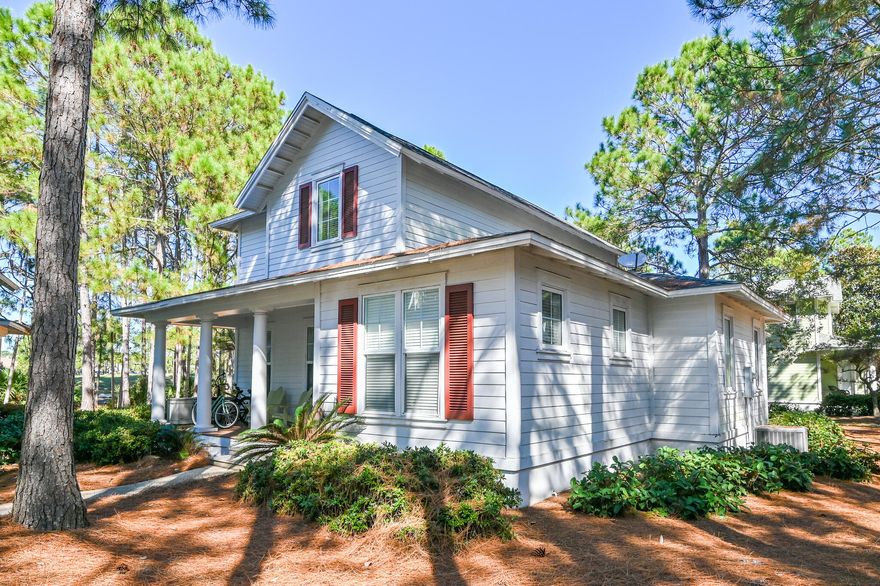 Perfectly situated on a corner lot overlooking the Raven Golf Course, this fully furnished home is located in the Sandestin community of Laurel Grove. Some of it's features include soaring ceilings in the living room, open plan with lots of natural light, large wraparound porch with lots of seating, wood flooring in the kitchen and living room with updated carpets in the bedrooms, 2020 installed HVAC and water heater, and with an acceptable offer the seller will have a NEW ROOF installed prior to closing and will include the GOLF CART. Laurel Grove includes a community pool and fitness center. Laurel Grove also allows short term rentals, so this home will make for the perfect primary or second home, as well as an investment. The HOA dues include all landscaping as well. Sandestin Golf and Beach Resort offers multiple award winning golf courses throughout, shopping, and dining at Baytowne Wharf, and beach access on the South side of the resort. The Grand Boulevard Shopping Center is just a short golf cart ride away which also offers lots of great dining and shopping, as well as a movie theater. Come take a look for yourself! Buyer is to please verify all information. 