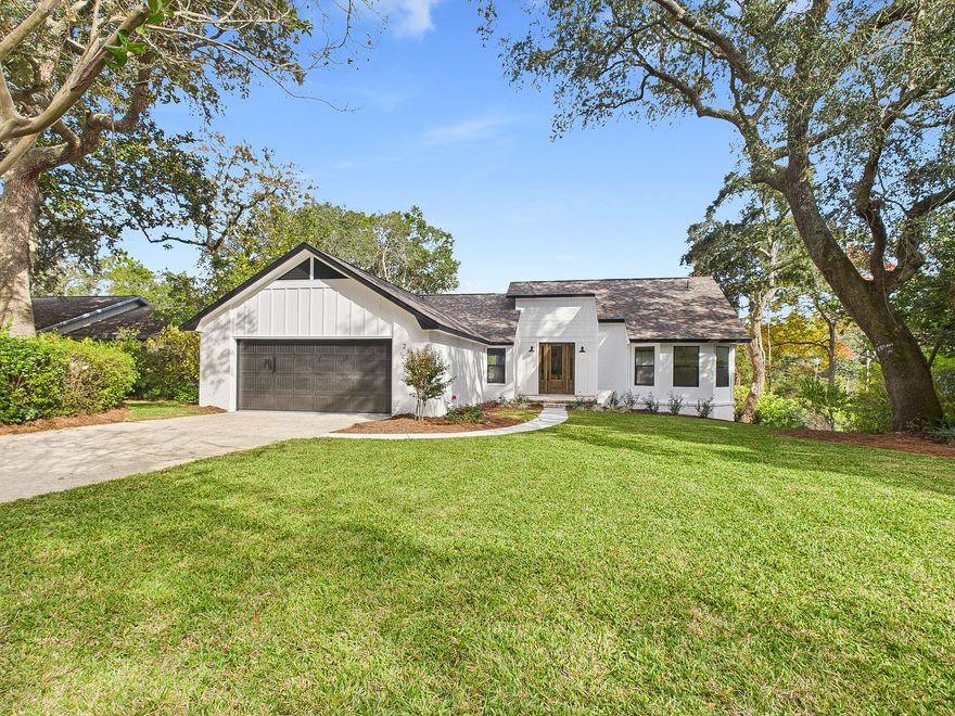 **NO Showings until the open house on Saturday 11-2**Welcome to this stunning, fully renovated, 2-story home at 211 Dominica Circle E in desirable Niceville, FL! This exceptional property offers unparalleled flexibility with a separate Mother-In-Law Suite downstairs and luxurious modern living with NO HOA in a quiet area. This private MIL Suite (approx. 400 SF) features a bedroom and a full bath, all with its own private entrance for added privacy and flexibility (listed as the 4th bedroom and 3rd bathroom). The main level showcases an open great room with a vaulted ceiling and a striking brick-accented fireplace, flowing into a roomy kitchen boasting new white cabinetry, stainless steel appliances, quartz countertops, and a large island. The main floor features a split-bedroom plan where  all bedrooms have walk-in closets. The Master Bedroom is a true retreat with a large master bath and access to the outside deck.  An indoor laundry room with a convenient drop zone is also included. Enjoy your private backyard oasis complete with a large deck off the back upstairs, perfect for relaxing outdoors. This home offers incredible versatility and high-end finishes throughout. Don't miss this rare opportunity, schedule your private showing today!