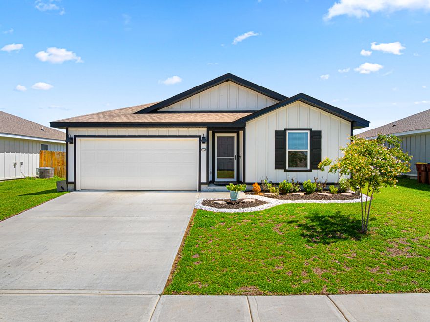 Welcome to 932 Sandbar Loop, located in the highly sought-after Shoal River Landing community. This 4-bedroom, 2-bath open-concept smart home offers a spacious and functional layout with numerous upgrades, including custom exterior paint, upgraded kitchen cabinet finishes, custom blinds, ceiling fans, a screened door, and a concrete patio in the fully fenced backyard. The home features generously sized bedrooms and a light-filled main living space ideal for entertaining. Families will appreciate the expansive community pool and the easy access to top-rated nearby schools--both just minutes from your front door. Conveniently situated with quick access to I-10, just 5 minutes to Publix and Walmart, approximately 20 minutes to the airport, and close to Eglin AFB. A rare opportunity to own in one of the area's most desirable neighborhoods,this home offers exceptional value, comfort, and location.
