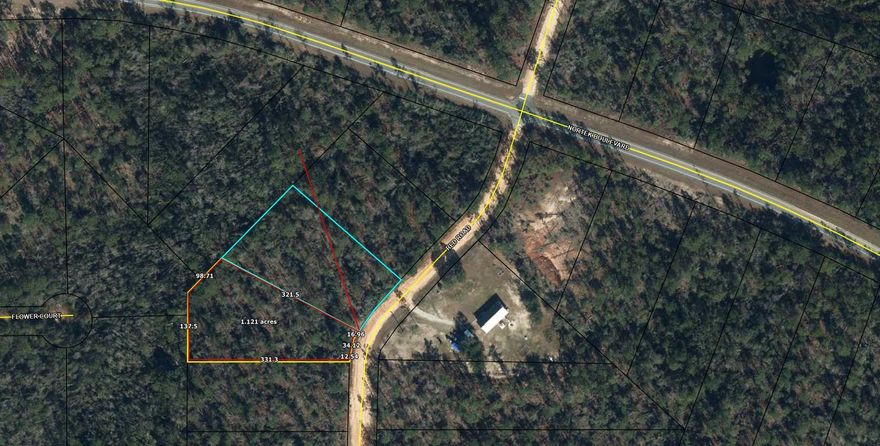 Large 1.184 acre lot in Compass Lake in the Hills. There is a voluntary HOA of $135 a year, but what a great price for all the amenities that are included such as: access to 2 lakes for fishing, tennis, horse stables / riding, rental cabins, RV spots, boat rentals, clubhouse, and a golf range. Being an all-sports lake, enjoy water skiing, tubing, jet skiing, boating, sailing, kayaking & swimming. No need to worry about lunch while out on the water when you have a boat accessible shoreline restaurant. This location is great for someone who enjoys nature and a short drive to the beach since it is located half way between Panama City And Dothan. The area is rich in historical significance, with many restored antebellum plantation homes open for tours or as bed-and-breakfast
