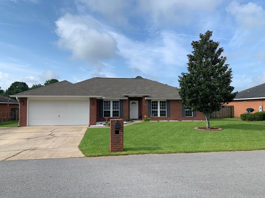 IMMACULATE ONE OWNER HOME!! You do not want to miss out on this great home! It features NEW floors in the living room, dining room, and front bedroom. It also has tile in all the wet areas and carpet in the bedrooms. It has beautiful HIGH END Stainless Steel Appliances in the kitchen, with extra pull out shelves in the kitchen cabinets! A NEW ROOF was put on in 2018and the  AC was replaced in 2014 with a lager unit! This home does not disappoint! If you are looking for move in ready, and spotless you search has ended here! Call today!