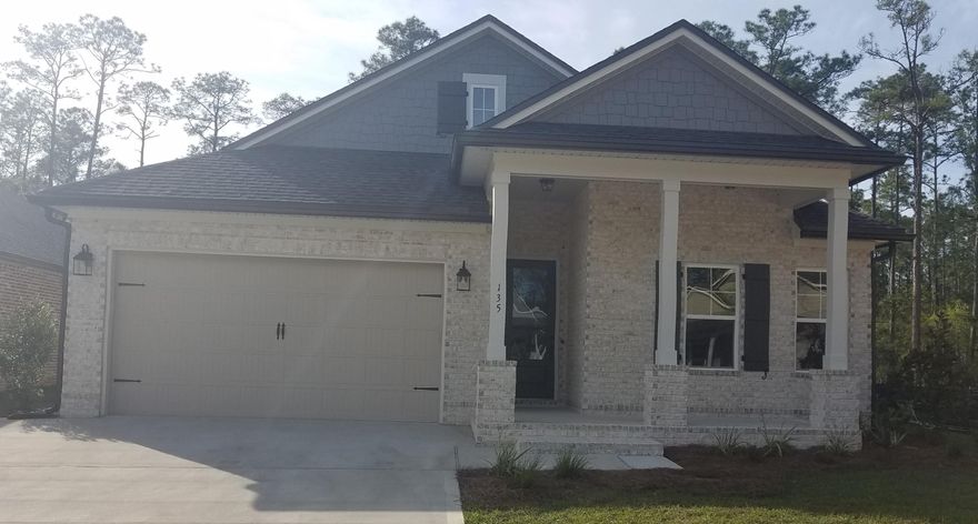 Marina Village is a private, small coastal community with a pool, playground, and stocked ponds for catch and release fishing only. Marina Village has direct access to Lagrange Bayou via the Freeport Marina, which is the only full service marina in our area! The Starfish floor plan has 2,369 sq.ft. with 3 bedrooms plus a flex room, and 2.5 baths. Brick exterior, low e-vinyl windows,covered entry, large covered rear porch, 2 car garage, and landscaping package with automatic sprinkler system are just a few of the exterior finishes of the home. Interior finishes include 9 ft ceilings, laminate, tile, and carpet floor coverings, brushed nickel fixtures, double vanity and walk-in closet in the master bath, quartz or granite countertops,