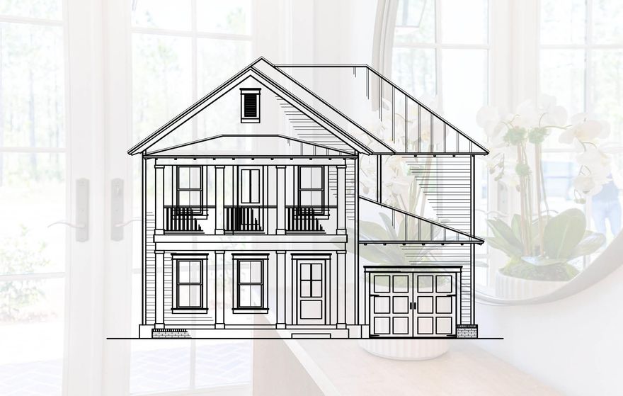 This custom Live Oak plan at Cottage Grove features 4 bedrooms, 4.5  baths, media room, attached 1-car garage and PRIVATE POOL! This home offers buyers the unique opportunity and  flexibility of selecting colors, flooring, cabinets and countertops! This is one of 4 premium homesites surrounded by nature preserve for added privacy. The spacious first floor has 10' ceilings with an open-concept plan including a kitchen with large island, built-in wine cooler, spacious living room and a first floor master suite!  Interior features include KitchenAid stainless steel appliances with 36' cooktop and vent hood, your choice of quartz or granite countertops, custom cabinetry, crown molding throughout, and engineered hardwood flooring