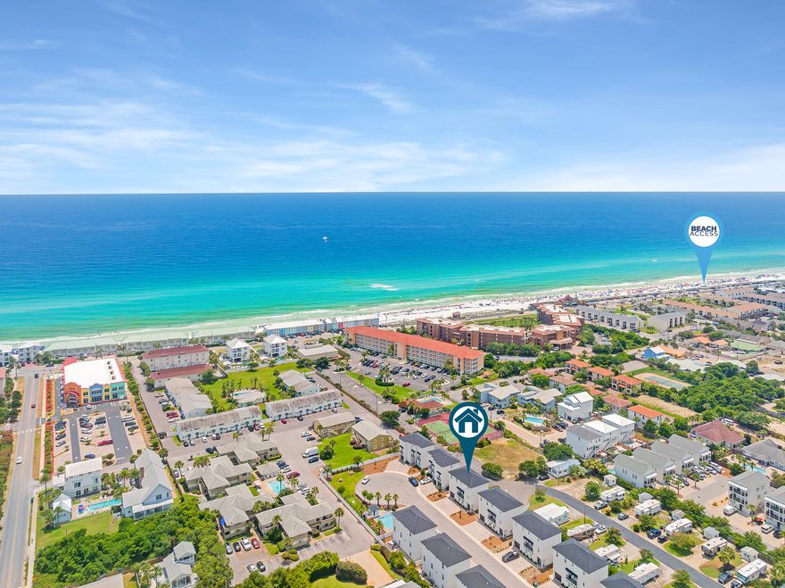 Welcome to 'Grand Roher Chateau', A stunning, modern 5 bedroom beach house being offered completely furnished. Offering 3 floors of luxury, notice finely appointed finishes, quartz countertops, LVP flooring, premium title in bathrooms, 2 separate laundry areas and ample space for friends, family and guests and includes 6 seater golf cart to take around scenic 98 or down to the beach.

This home is primely located in a central location within the Destin/Miramar Beach corridor offering exceptional proximity to world class dining, shopping and golfing as well as the Sandestin Outlet Mall.

186 Ciboney would make for a wonderful beach getaway or investment property and is not one to be missed.