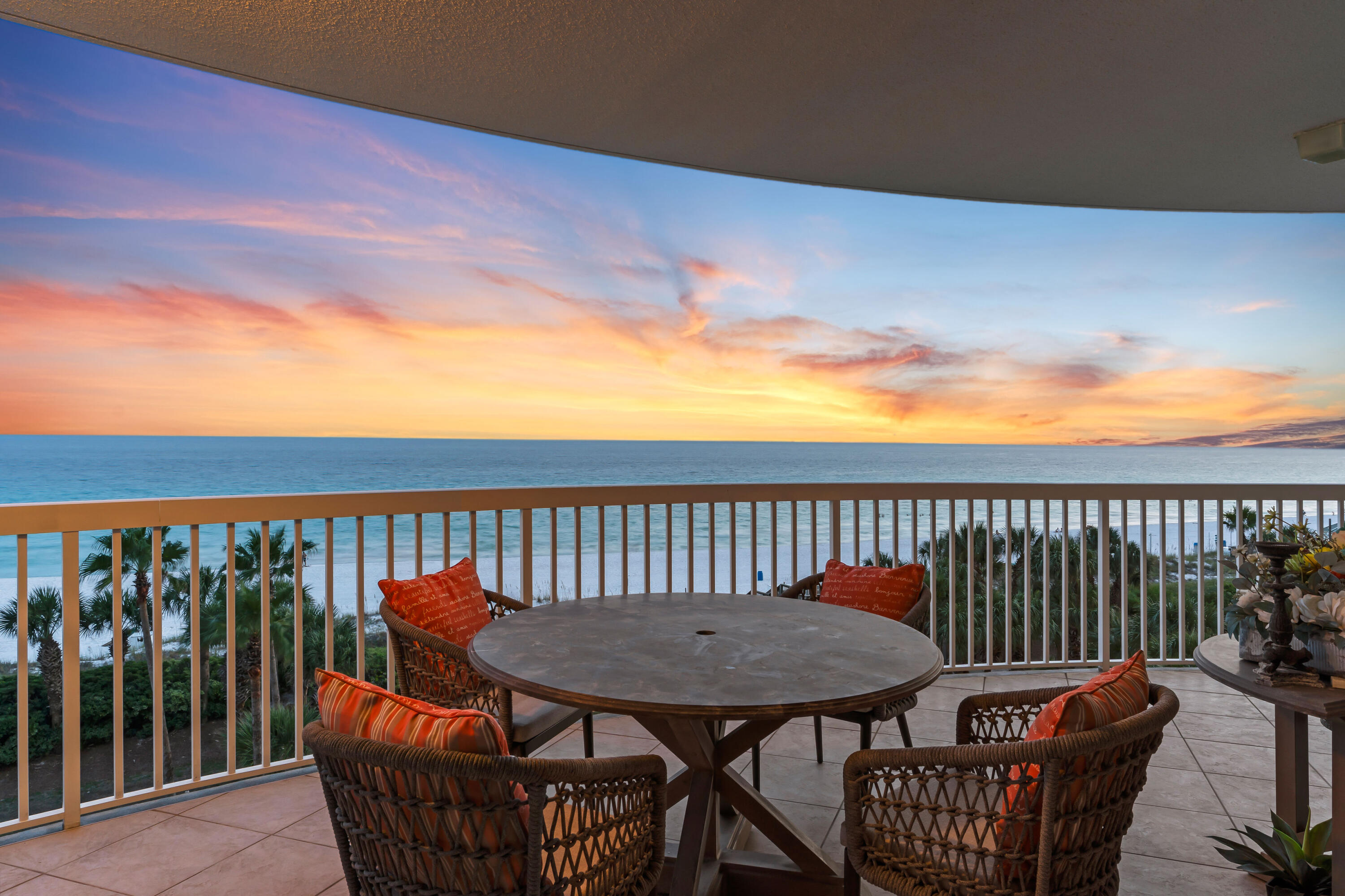 St. Thomas is a luxury gulf front non-rental building in Silver Shells Beach Resort & Spa located right in the heart of Destin Florida. With its on-site beach front bar & restaurant, tropical pools, tennis & pickleball courts, fitness center, wellness spa, covered underground parking and a Ruth Chris Steakhouse on property all located within the 24/7 security protected gates makes this one of the finest vacation home getaways or full-time residences located on the Emerald Coast of Destin Florida. When you enter St. Thomas's private secure lobby you will gain access to your private elevator that takes you directly to you unit's front door.This beautiful 3 bedroom, 3 bath condo located on the 5th floor offers optimal gulf & beach views from every room. Not only does the living room have amazing Gulf of America views so does the kitchen and all three bedrooms, so everyone gets a front row seat to the breathtaking gulf views, the white sandy beach and gorgeous sunsets. This is truly a place to spend quality time with family and friends. With a deeded parking spot in the garage and storage unit for your beach toys makes this beach getaway home the perfect spot for you and your family.