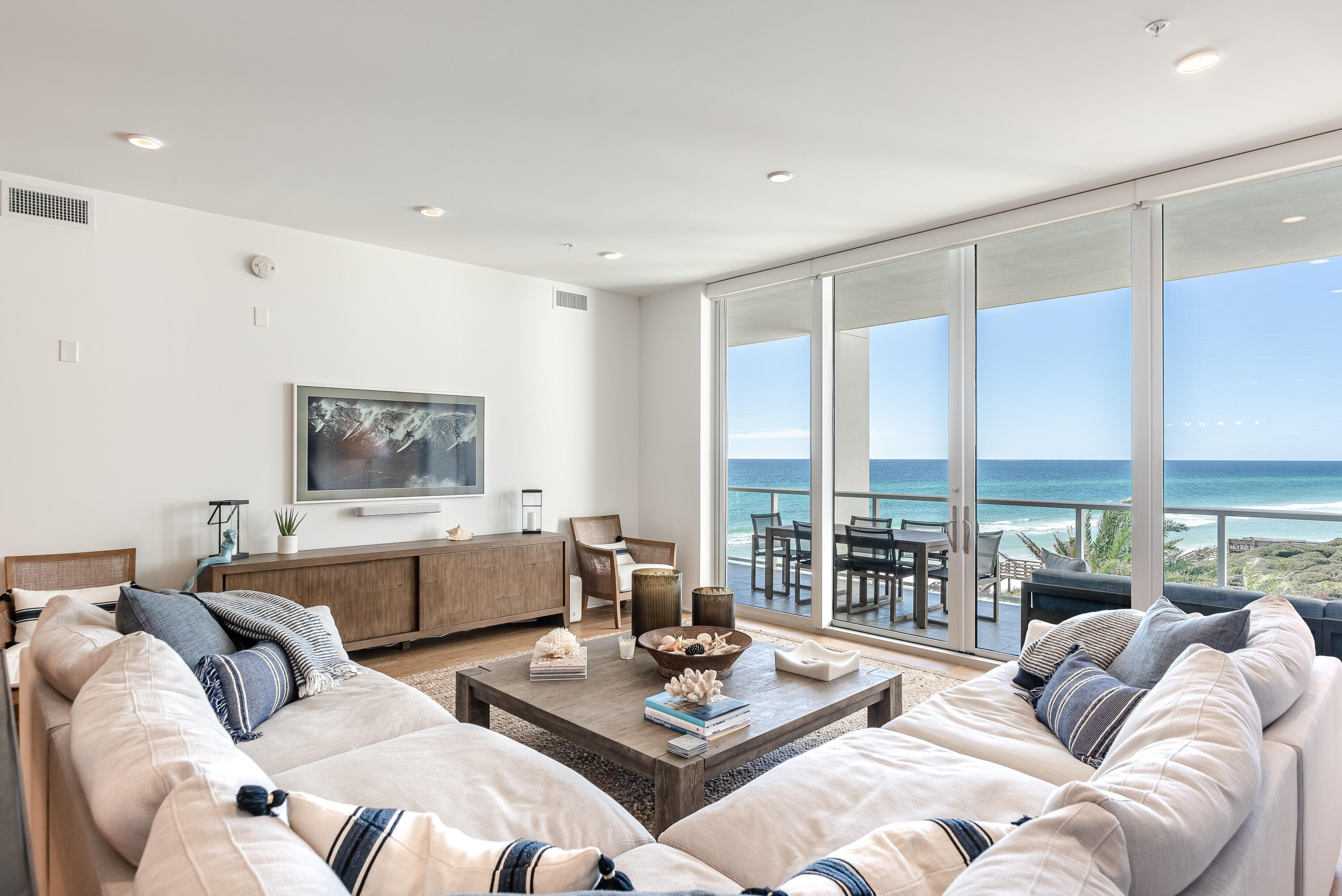 Enjoy breathtaking, panoramic Gulf views from this 4 bedroom, 3.5 bathroom condo at Thirty One on 30A in the heart of Seagrove Beach.  Modern luxury perfected!  This 3019/SF condo offers a large open concept living and dining that is perfect for entertaining guests. The. expansive terrace overlooks the Gulf of Mexico and the spacious pool deck while providing the perfect spot to take in 30A sunsets.  Thirty One is a destination for owners who seek the pinnacle in design, comfort and beach front living.  The 3.92 acre property boasts over 335 feet of beach frontage with amenities that include: secure underground parking, private elevators, a resort style pool with expansive pool deck, private owners storage areas, beautiful lobby, fitness center and beach chair service. NON-Rental Property