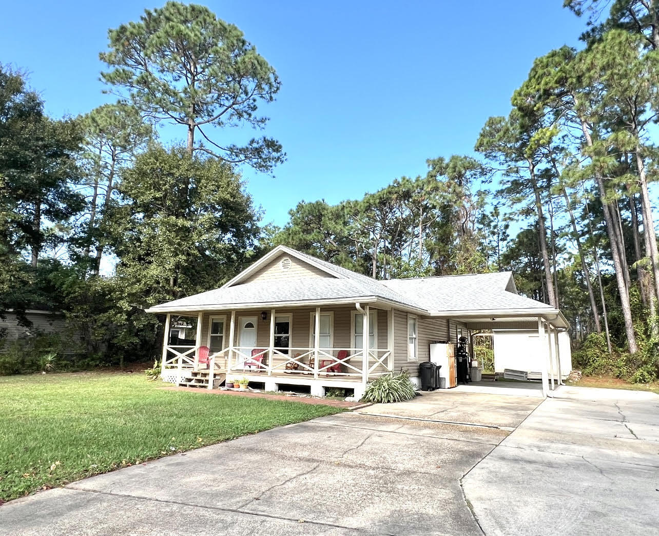 This beautiful beach cottage was fully renovated just two years ago, and offers the perfect getaway with plenty of modern comforts. Located on a private, dead-end street in a quiet, family-friendly neighborhood, it's an ideal spot for kids to play and for anyone looking to relax in peace. The home boasts tons of parking space, with room for a boat or RV right in your own driveway. Inside, you'll find brand new everything--from the LVP flooring throughout to the slow-close cabinetry and quartz countertops in the kitchen. The kitchen also features all-new appliances. The spacious primary suite offers a luxurious double shower, and the home is equipped with a brand-new AC/heat system for comfort year-round. Just 2 miles to the beach, 1 mile to a bay ramp perfect for launching paddleboards and  kayaks, and only 4 miles to a large boat ramp, this cottage is a serene retreat convenient to all your favorite outdoor activities.
*Internet included for tenant!
Contact Dave Ruffner (owner and Listing agent for more info) 
Cell: 2409943086
*more pictures coming soon