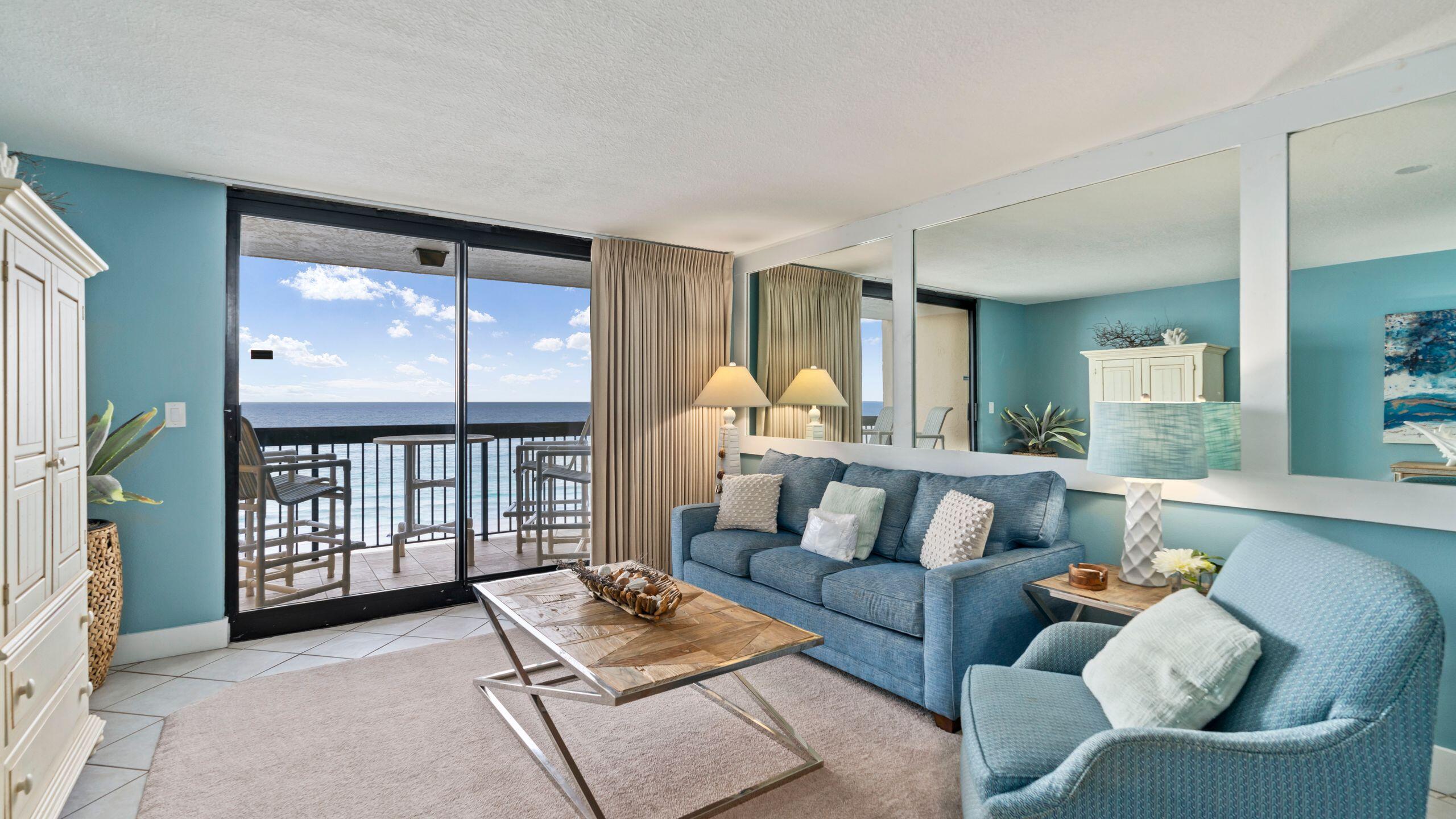 1 bedroom gulf front unit at SunDestin is now available for purchase! You will enjoy direct, unobstructed views of our world renowned emerald waters and sugar white beaches from your spacious balcony. This unit is an investors dream, bringing in $50,000 in rental income last year. This fully furnished unit features beautiful coastal decor and updated stainless steel appliances. SunDestin is a highly sought after resort property that is very well managed, with a very reasonable HOA which includes ELECTRICITY...This is beach living at it's finest!