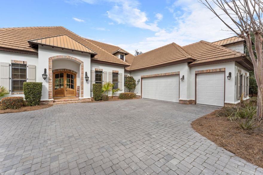 ***NEW PRICE ***$2,495,000   PRICED TO SELL  *** LAKEFRONT ONE LEVEL.  And with sweeping views of the 5th Hole of the Burnt Pine Golf Course. This custom residence is located on an amazing lot and is being offered at an incredible value. Ready to move into with many recent upgrades including light and bright interior paint, exterior paint, new countertops, flooring, and lighting. Unrivaled views from this lovely home make this one a must see. Split bedrooms ensure privacy for owners and their guests. Comfortable square footage, with separate dining room and office. Lanai and pool to enhance your enjoyment of the outdoor living space. A rare opportunity to own an move in ready home located on a premier lake front lot.