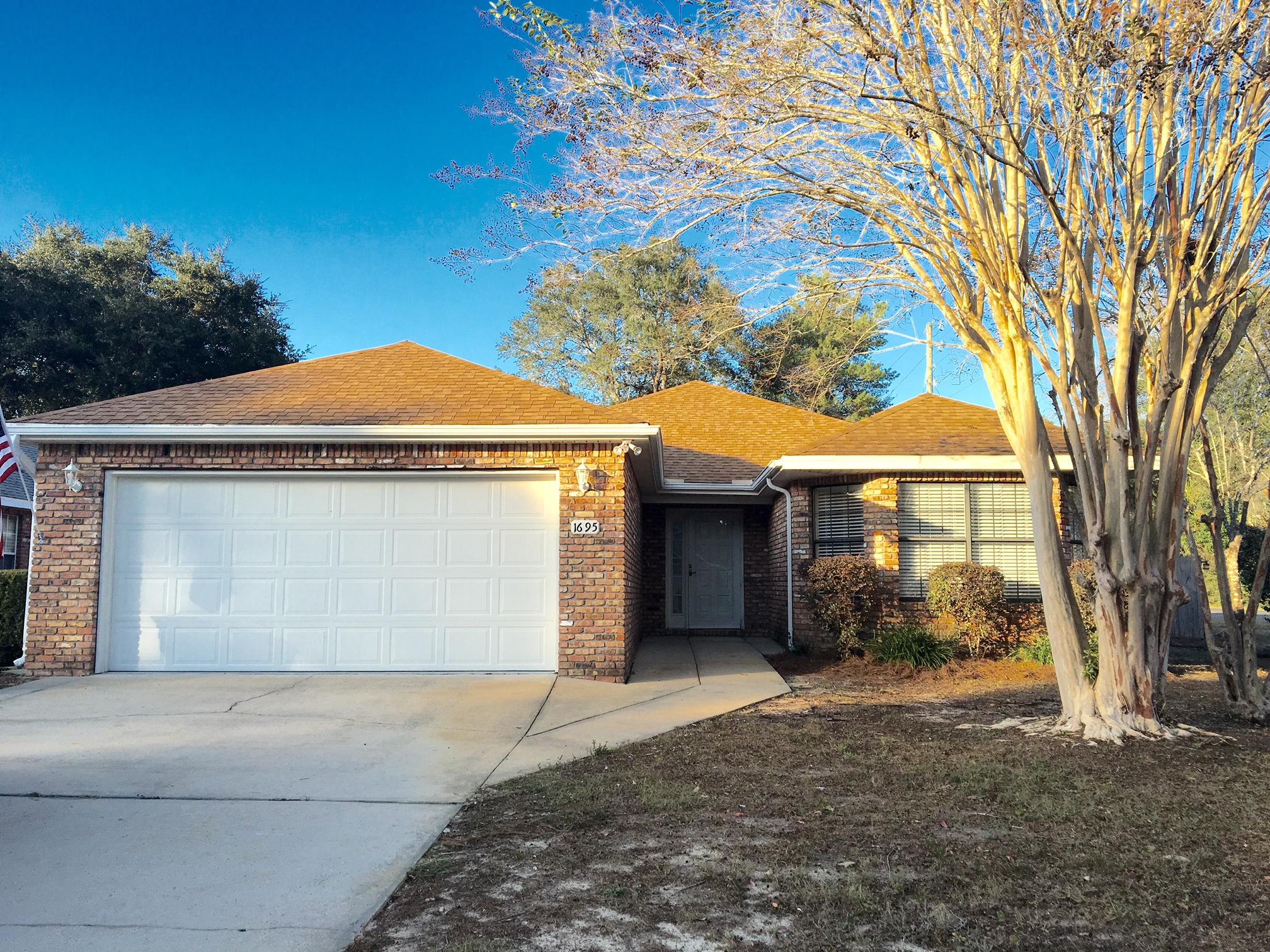 Outstanding location in Niceville. Home is located on corner lot with double gates to backyard for parking a motor home or boat. Backyard also features an in-ground pool and Florida room Heated and Cooled.. Square feet includes heated Florida room.. The interior of the home split bedroom design with inside laundry room, lots of closet space and it has been renovated with new paint. Kitchen has stainless steel appliances and granite countertops. Any sheds, outbuildings, and lawn pumps are being sold in ''as is'' condition and no value will be added.