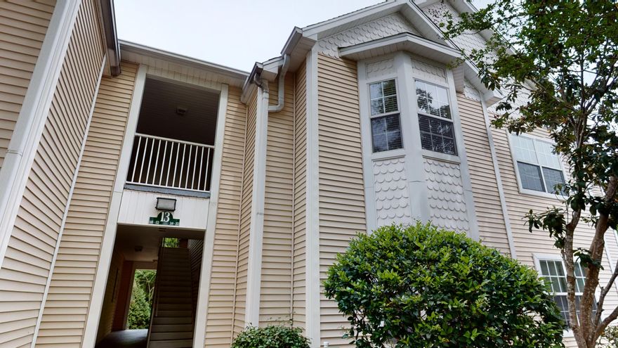 Be sure to click on the VIRTUAL 3D tour available for a ''walk thru'' of the condo. VA APPROVED CONDO FINANCING AVAILABLE. 2nd floor unit with vaulted ceiling tucked back in the community. Great location near the community pool. New carpet installed throughout last year. Call to schedule your appointment today.