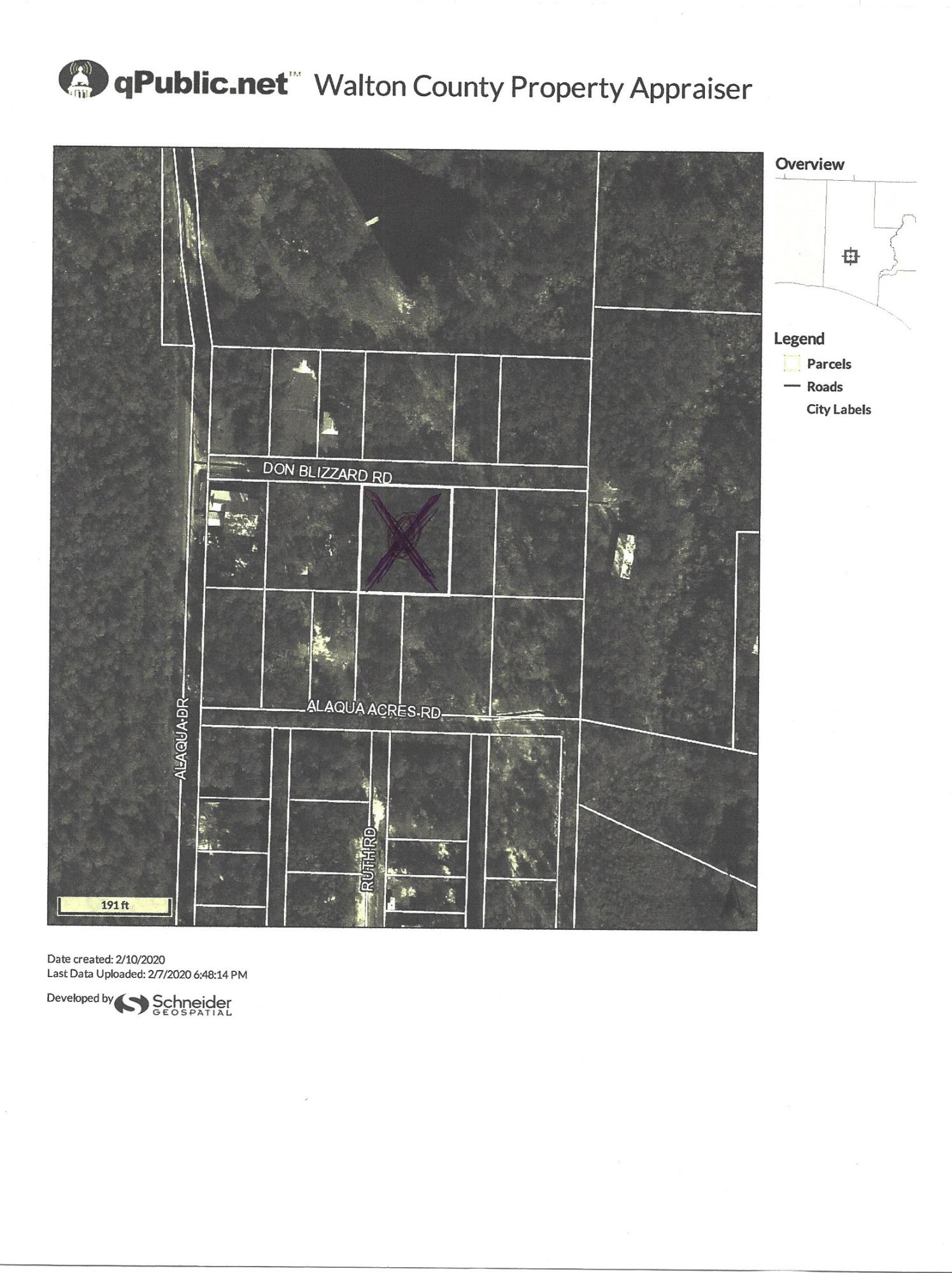 Metes and Bounds:  Lots 4 and 5, Block 10, Bay Shore Resort S/D Unrecorded - Land