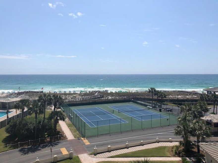 This rarely available 5th floor gulf front unit is in great shape with new stainless steel stove, microwave and dishwasher. Brand new total AC replacement March 2018. The unit has new white doors throughout, and crown molding in the living area and master bedroom. A gross revenue of over $29k was achieved in 2017. Recent upgrades include a new patio door, new kitchen and guest bedroom window, and a new front door with electronic hardware.Please book an appointment to view today!