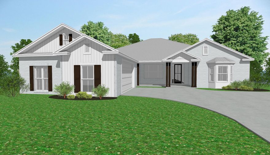 New Construction Opportunity! Designed for this property is a single story home with a vast open concept design. Upon entering the home you will find two guest bedrooms on the right and a study to the left. Continuing inside you'll enter the spacious great room overlooked by an eat-in kitchen. To the rear of the great room is the 3rd bedroom with an ensuite bathroom. The Master Suite includes an abundance of natural light and oversized bathroom with stand alone shower, soaker tub, double vanity and a huge walk-in closet. Seclusion Bay is a beautiful gated community in Santa Rosa Beach with access to the Choctawhatchee Bay, comprised of 53 estate-sized homesites & boasting an additional 15 acres of dedicated conservation, this up and coming neighborhood is one you've been waiting for.