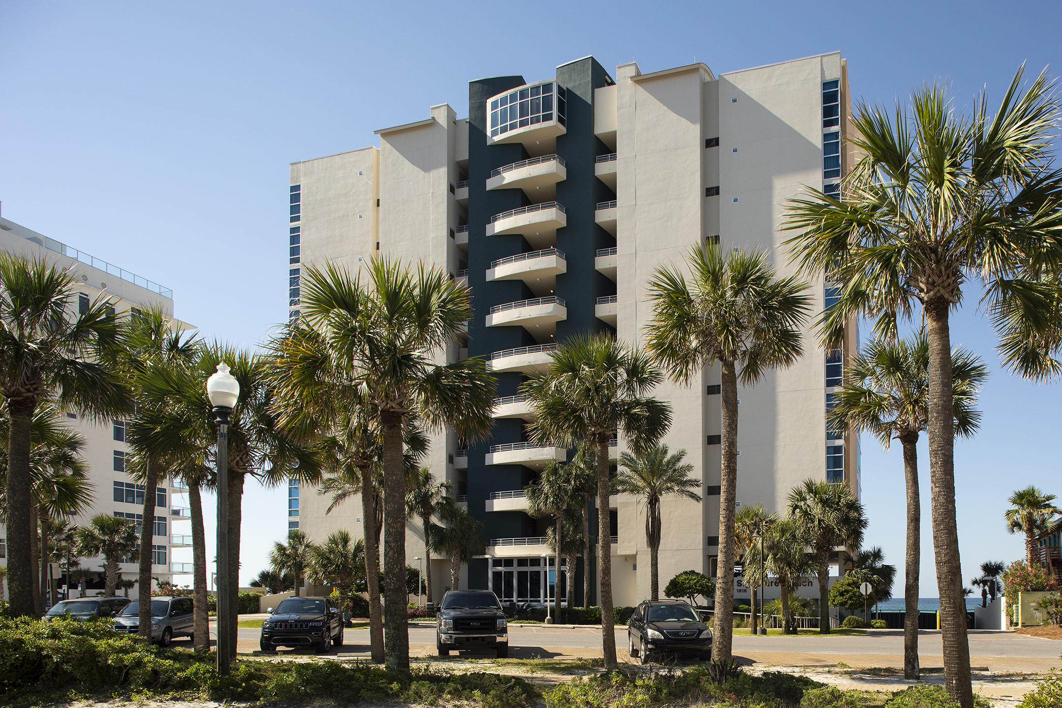 Beautiful Penthouse over looking the Emerald Green waters of the Gulf of Mexico. As soon as you enter this exquisite newly renovated penthouse your eyes will be drawn to the panoramic views of the Gulf of Mexico. The interior is elegantly detailed with 12 Foot venetian plaster ceilings in the living and kitchen areas. New black granite counter tops in kitchen and bathrooms. New 2X1 tile flooring in living, kitchen, bathrooms and master bedroom. New carpet in the bedrooms. GE Profile appliances. Sub Zero wine refrigerator. New HVAC Systems. Security alarm system. Electric blinds make life easy with the touch of the button. LG super capacity washer/dryer and furnishings convey. Buyer to verify room dimensions and square footage.