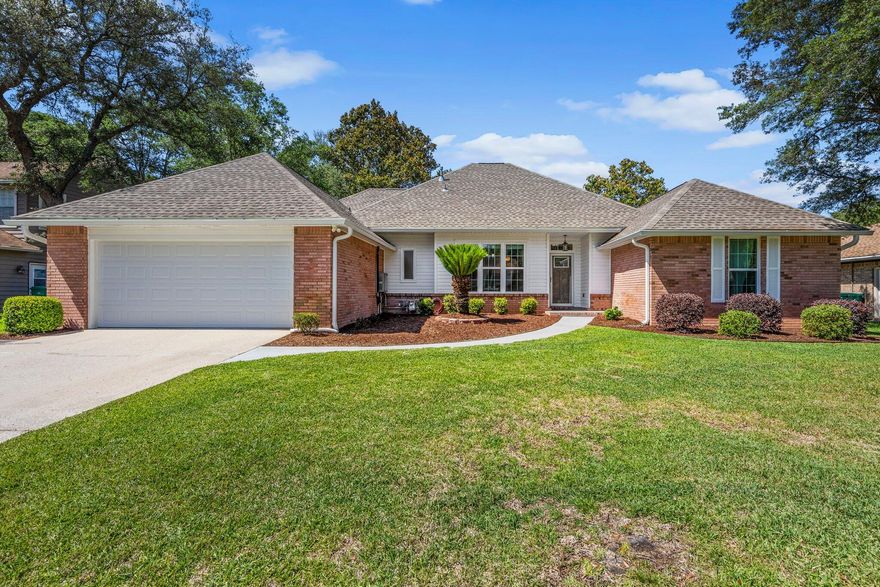 This fully updated home is 100% move-in ready!! Home Welcome home to this beautifully updated Bluewater Bay home! The open floor plan showcases luxury LVP flooring & lots of windows to allow for natural light. You'll love the feel of the updated kitchen with stainless steel appliances, center island, and gorgeous countertops. This home boasts 4 large bedrooms with 2.5 fully updated bathrooms. Best of all...the Florida room overlooks a backyard PARADISE complete with a pool and lots of room for outdoor activities. Ideally located by 'A' rated schools, military bases, and convenient shopping...this home won't last long. Call for your showing today!! Any person at least 18 years old must apply separately. Tenants required to carry renter's liability insurance. Pets considered with