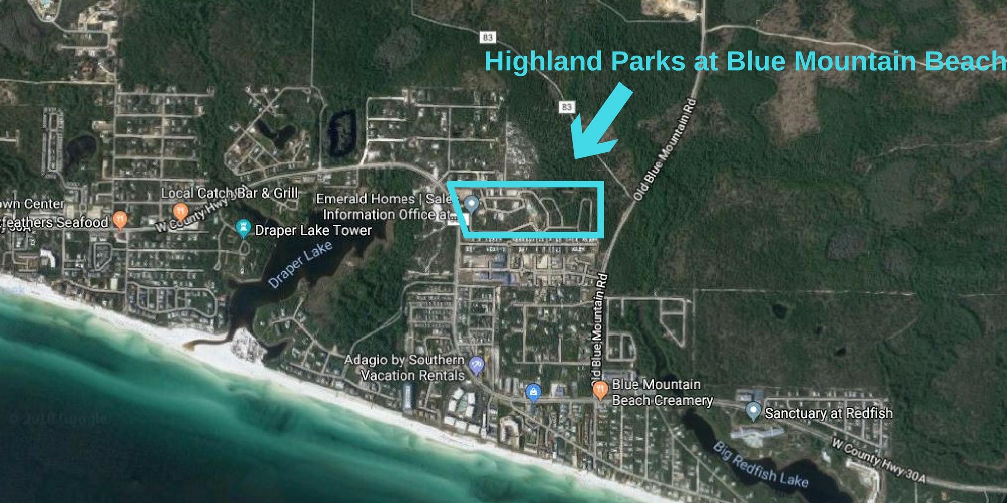 HIGHLAND PARKS AT BLUE MOUNTAIN BEACH - Land