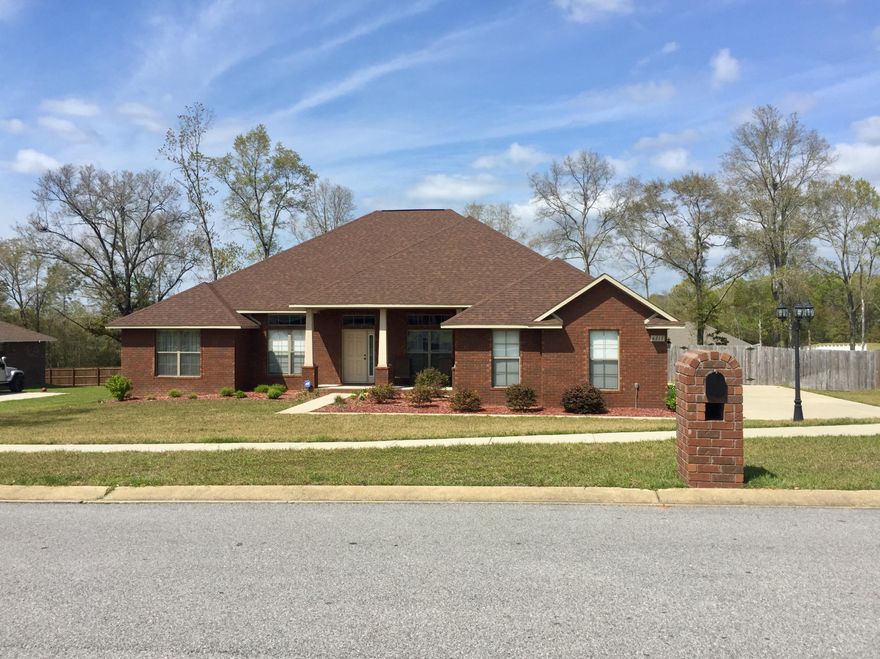 3 car garage... large 1/2 Acre lot w/sidewalks! Very spacious, like new, 4 bedroom 3 bath + bonus room/nursery/Florida room located in Carnegie Hills PH II. This home features an open floor plan, large great room with corner fireplace, neutral dcor, beautiful kitchen with granite countertops, stainless steel appliances, and a security system. The floor plan is amazing and this home is a must see! The property has been lovingly maintained, the backyard is Fenced, the location and neighborhood are great... why wait to build when this property is ready for you to call home? if you are looking for a large home with plenty of space, conveniently located close to schools and shopping, and an easy commute to the area military bases then act fast! Call to schedule your private showing today!