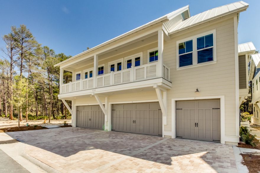 **Our final Phase 4 has been released!** TThe''Aruba'' Triplex Townhome floor plan is all on one level once you are upstairs. The new phase will offer farm house sinks, rain head shower makers, soft closed cabinets, and Electrolux appliances. Kitchen backsplash Carrara Marquis, KitchenQuartz countertop color/Pure White, Flooring throughout living areas Gulfshores Pickel Barrel including bedrooms! Bathroom tile/ Florentine Carrara this all makes for a gorgeous unit The Town of Prominence includes resort style pool, fitness center and Private Shuttle Service to the beaches of 30A and the town center ''The Hub'' for family entertainment. Subject property is unit 508